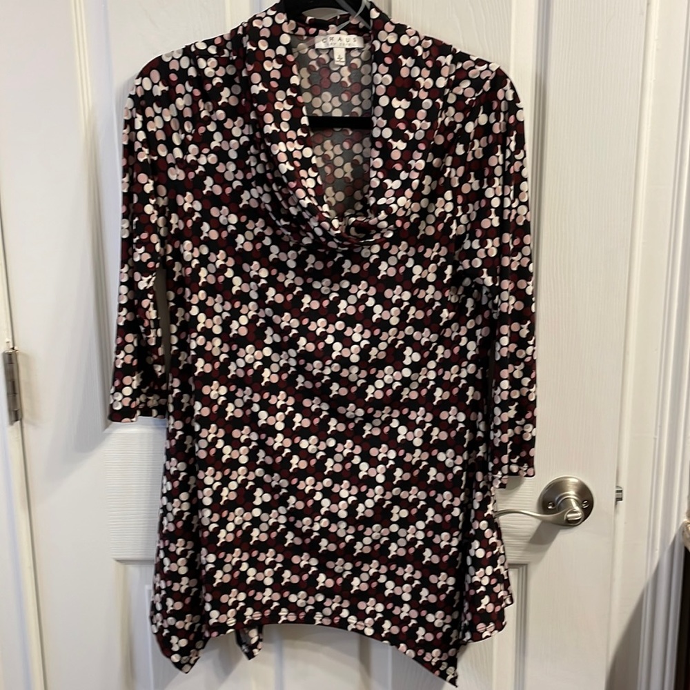 Chaus cowl neck tunic. Like new. Fabulous soft fabric.